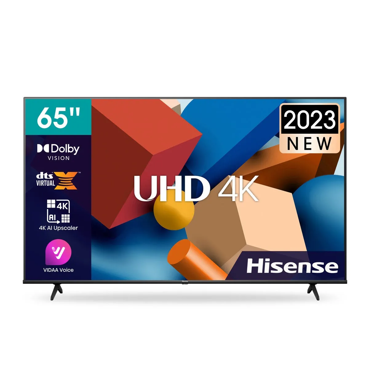 تلفزيون هايسنس 65 إنج UHD سمارت | 65A61K