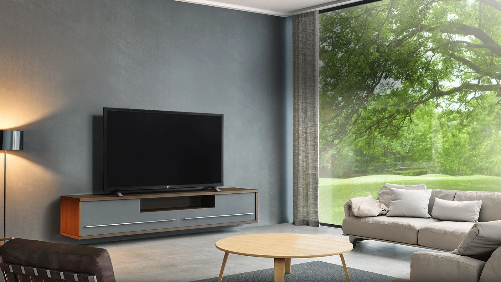 شاشة LG ذكية بحجم 43 إنج | 43LM6370PVA