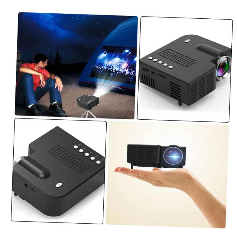 1080P Portable Wired Same Screen Led Projector Fo-R19