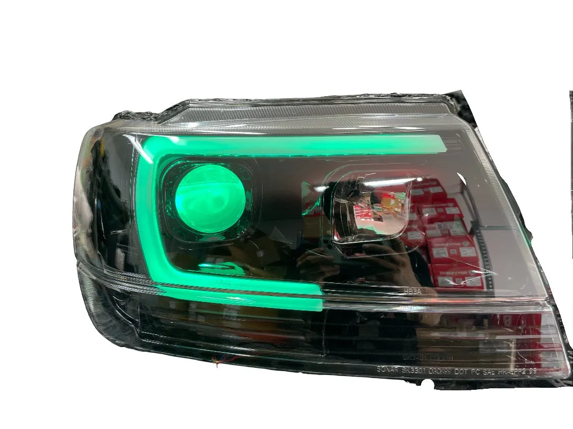 1999-2004 Jeep Grand Cherokee Cyclops Headlights