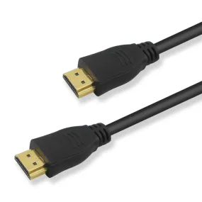 1m HDMI 19 Pin Male to HDMI 19Pin Male Cable, 1.3 Version, Support HD TV / Xbox 360 / PS3 etc (Black   Gold Plated)