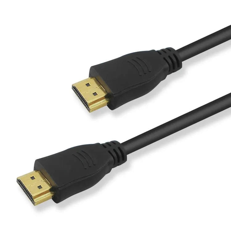 1m HDMI 19 Pin Male to HDMI 19Pin Male Cable, 1.3 Version, Support HD TV / Xbox 360 / PS3 etc (Black   Gold Plated)