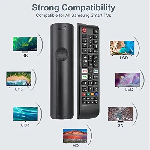 (2 Pack) Universal for Samsung Smart TV Remote Control Replacement