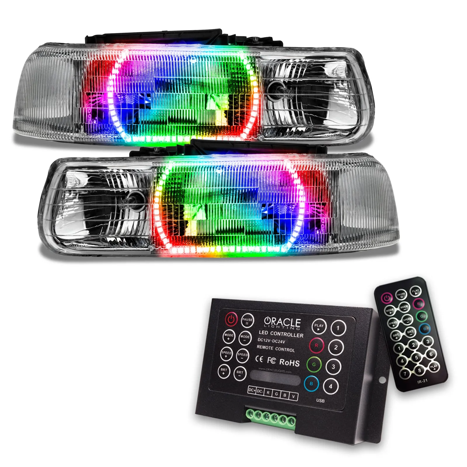 2000-2006 GMC Yukon Pre-Assembled Headlights