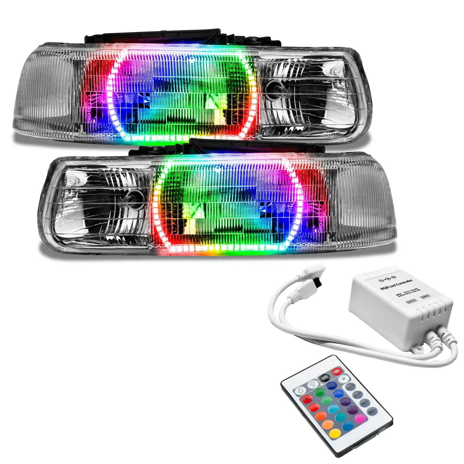2000-2006 GMC Yukon Pre-Assembled Headlights