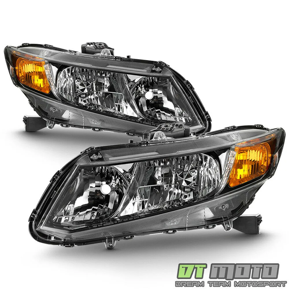 2012-2015 Honda Civic 4Dr Sedan Headlights