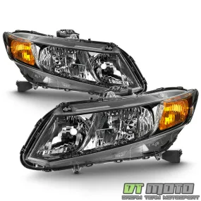 2012-2015 Honda Civic 4Dr Sedan Headlights