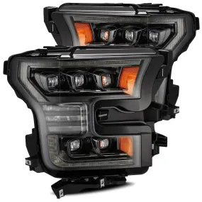 2015-2017 Ford F150 / 2017-20 F150 Raptor NOVA-Series LED Projector Headlights Alpha-Black Alpha-Rex 880163