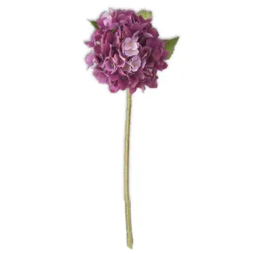 20in Real Touch Purple Hydrangea