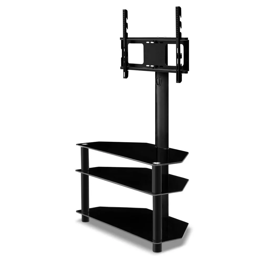 3 Tier Floor TV Stand with Bracket Shelf Mount