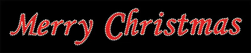 40' Merry Christmas Overhead or Ground Mount Display
