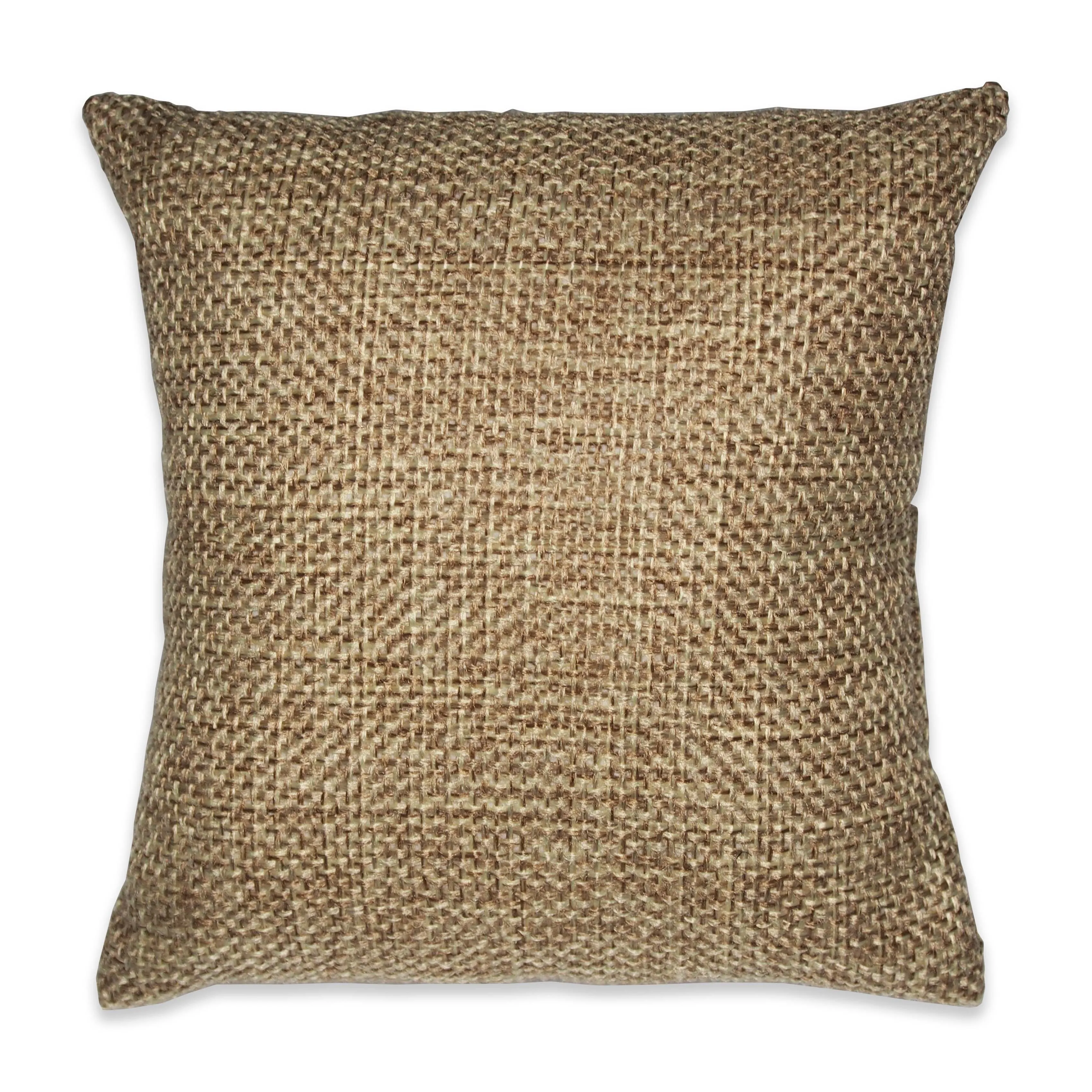4" Burlap Fabric Pillow Displays