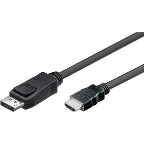4XEM High Speed DisplayPort to HDMI Adapter Cable 4XDPMHDMIM15FT