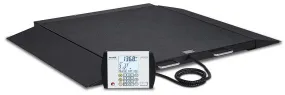 6500 Detecto - Wheelchair Scale, Portable, Digital, 1000 lb Capacity
