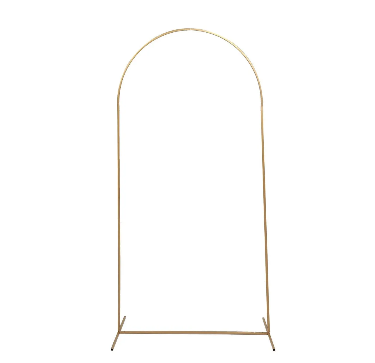 7’ Gold Arch Backdrop Stand Rental