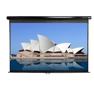 86" Manual Pull Down Screen
