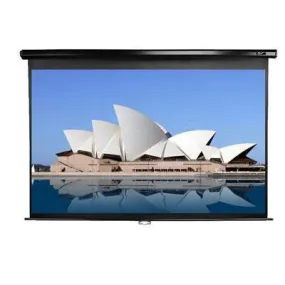 86" Manual Pull Down Screen