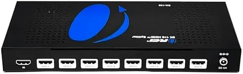 8K 1x8 HDMI Splitter With HDR10 , Downscaler & EDID management (BK-108)