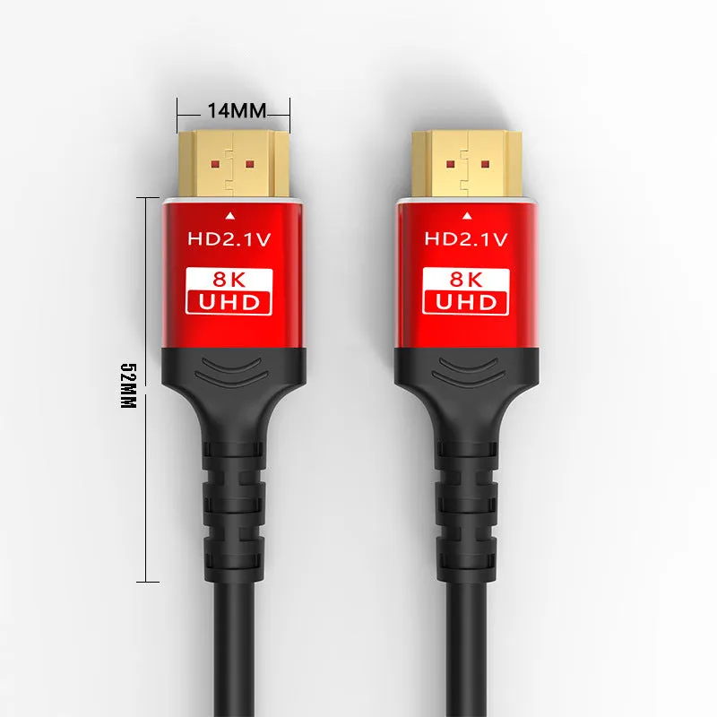 8K Ultra-high-speed HDMI 2.1 Copper Cable - 6.5 FT/2M