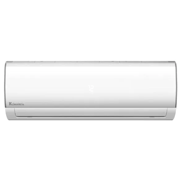 9,000 BTU Klimaire 15.2 SEER Ductless Mini-Split Inverter Air Conditioner Heat Pump WiFi Enabled System with 15 Ft Installation Kit (115 Volt)