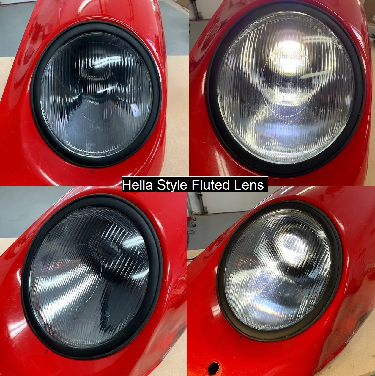 993 Bi-LED Headlights - All Chrome