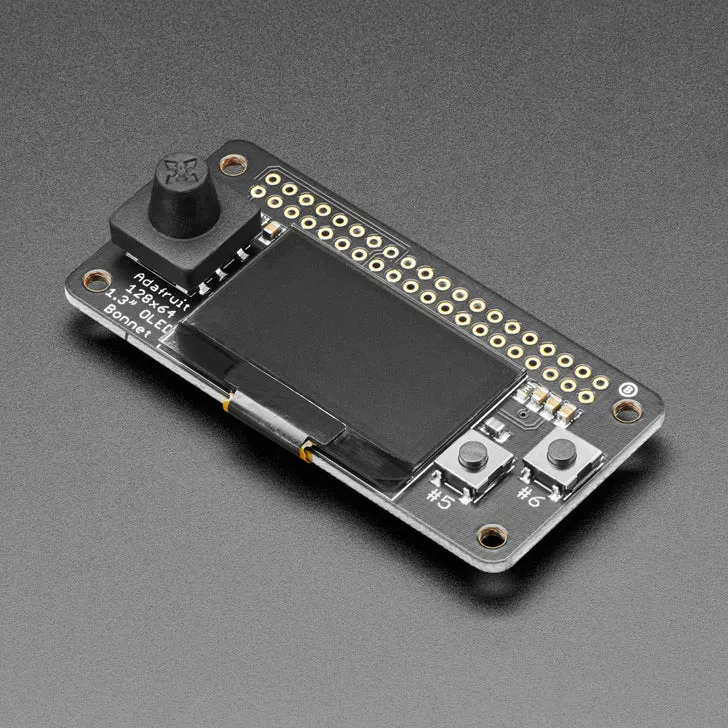 Adafruit 128x64 OLED Bonnet for Raspberry Pi