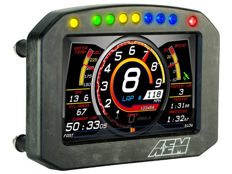 AEM Electronics CD-5 Carbon Digital Racing Dash Displays 30-5600F