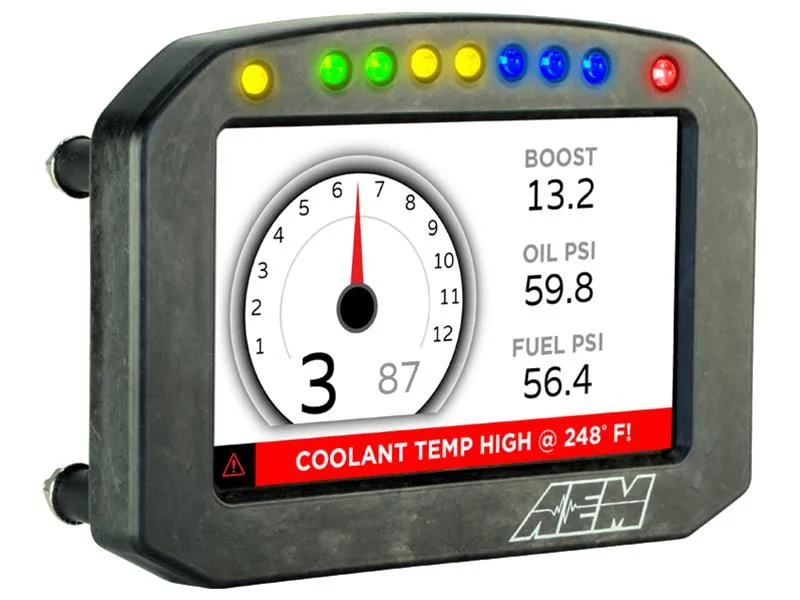 AEM Electronics CD-5 Carbon Digital Racing Dash Displays 30-5600F