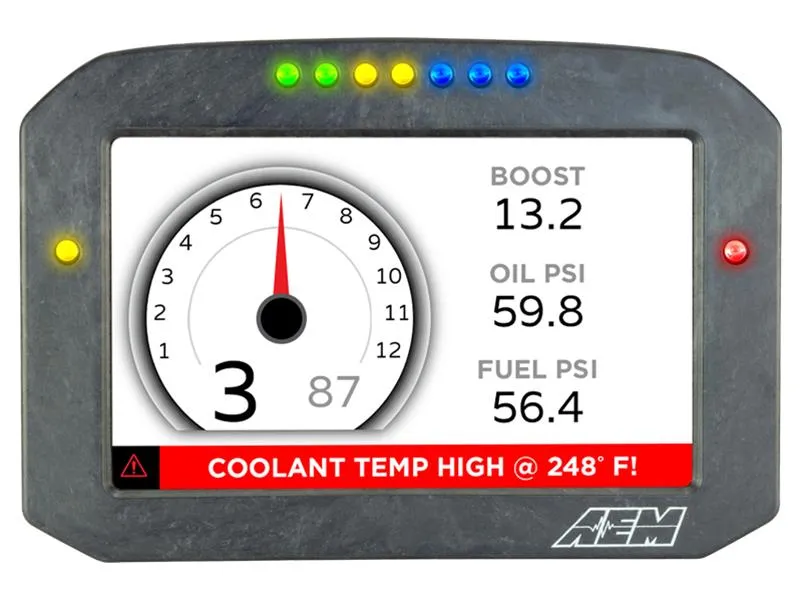 AEM Electronics CD-7 Digital Racing Dash Displays 30-5701F