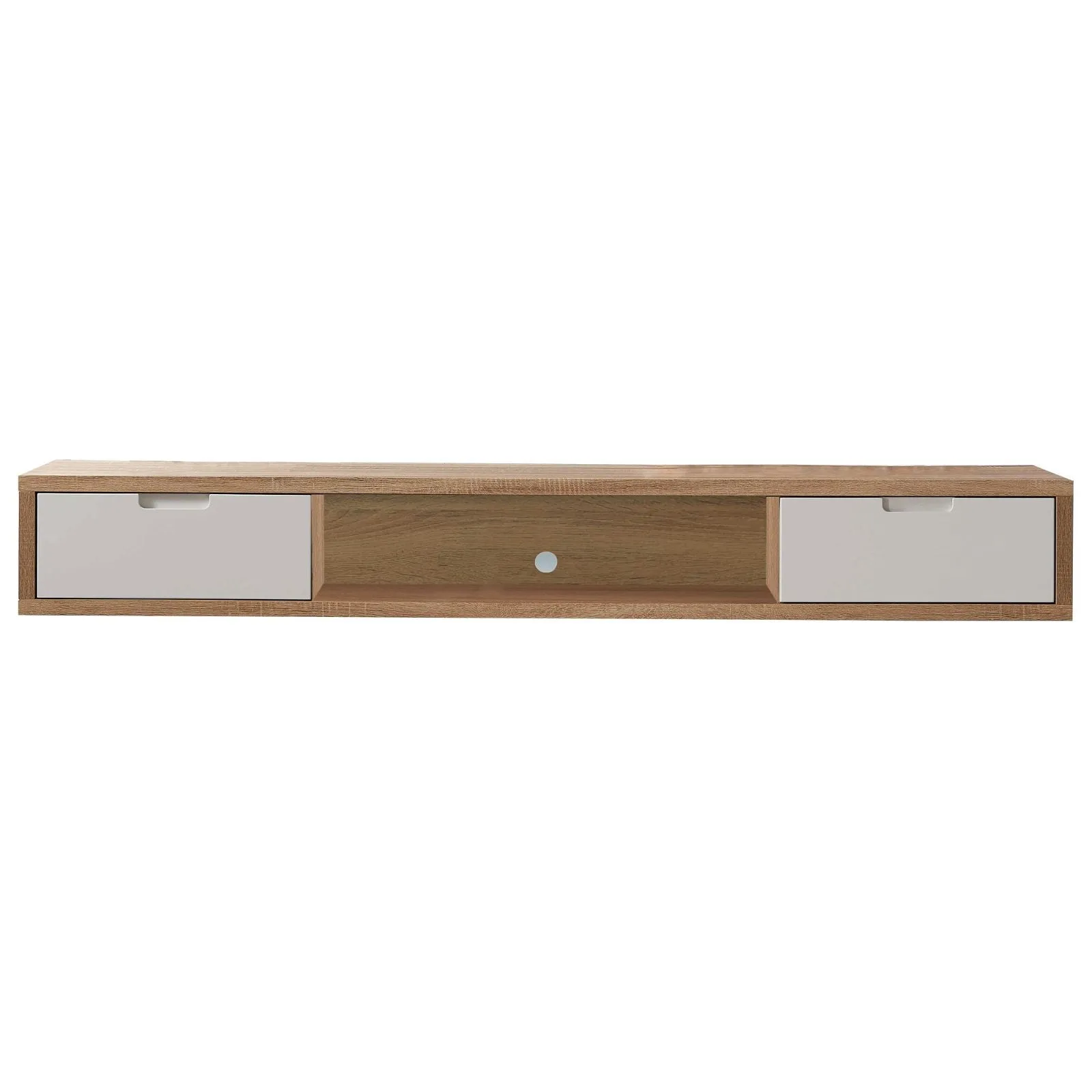 Air Entertainment Unit, Wall Mount, Entertainment Unit, 1500mm Oak by Criterion