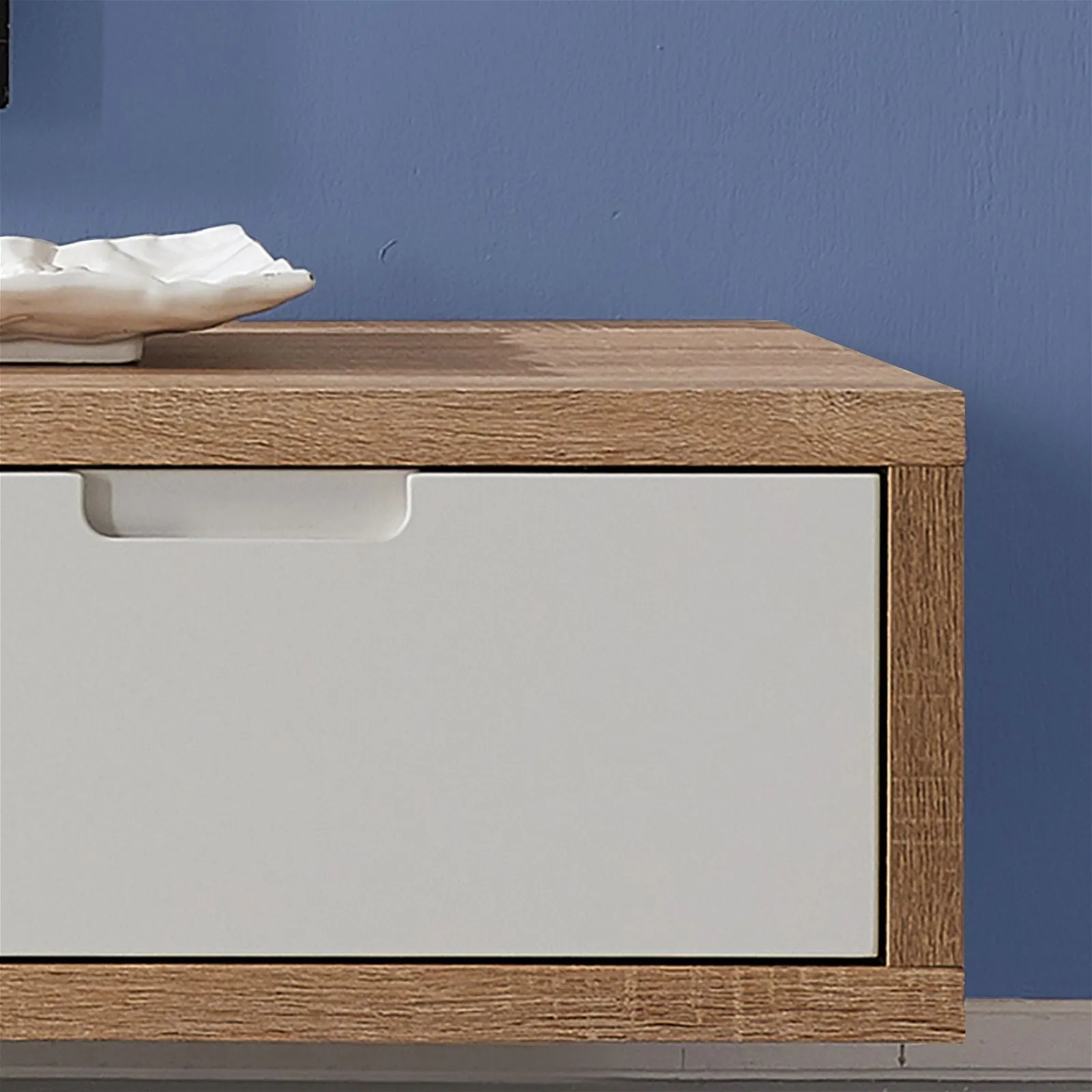 Air Entertainment Unit, Wall Mount, Entertainment Unit, 1500mm Oak by Criterion