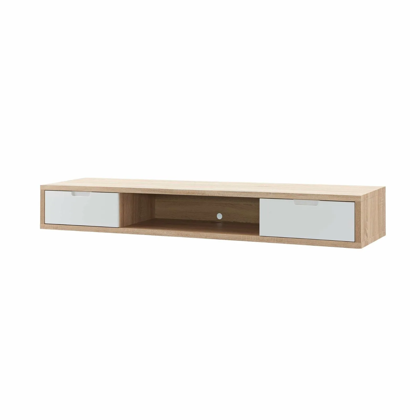 Air Entertainment Unit, Wall Mount, Entertainment Unit, 1500mm Oak by Criterion