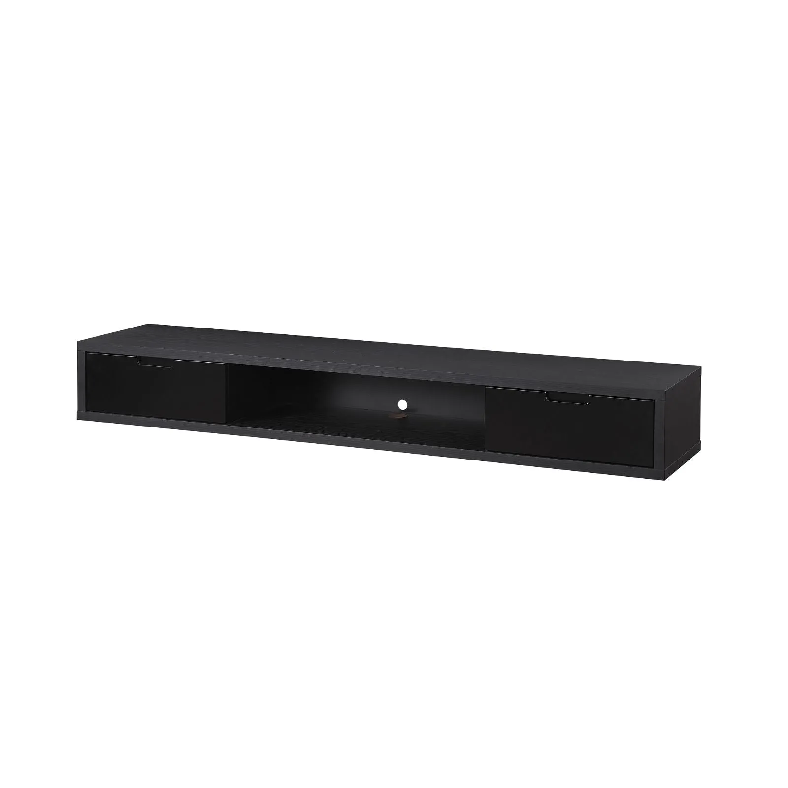 Air Entertainment Unit, Wall Mount, Entertainment Unit, 1800mm Black Oak by Criterion