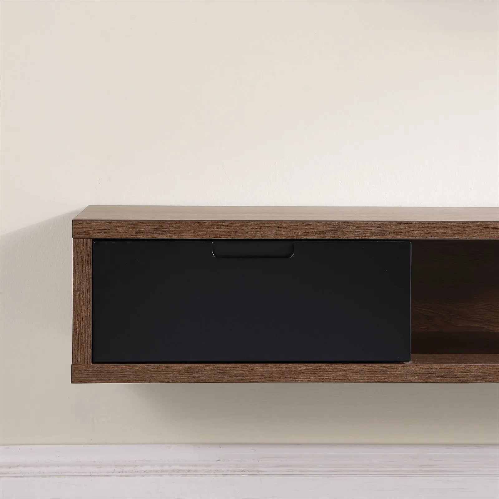 Air Entertainment Unit, Wall Mount, Entertainment Unit, 1800mm Dark Oak by Criterion