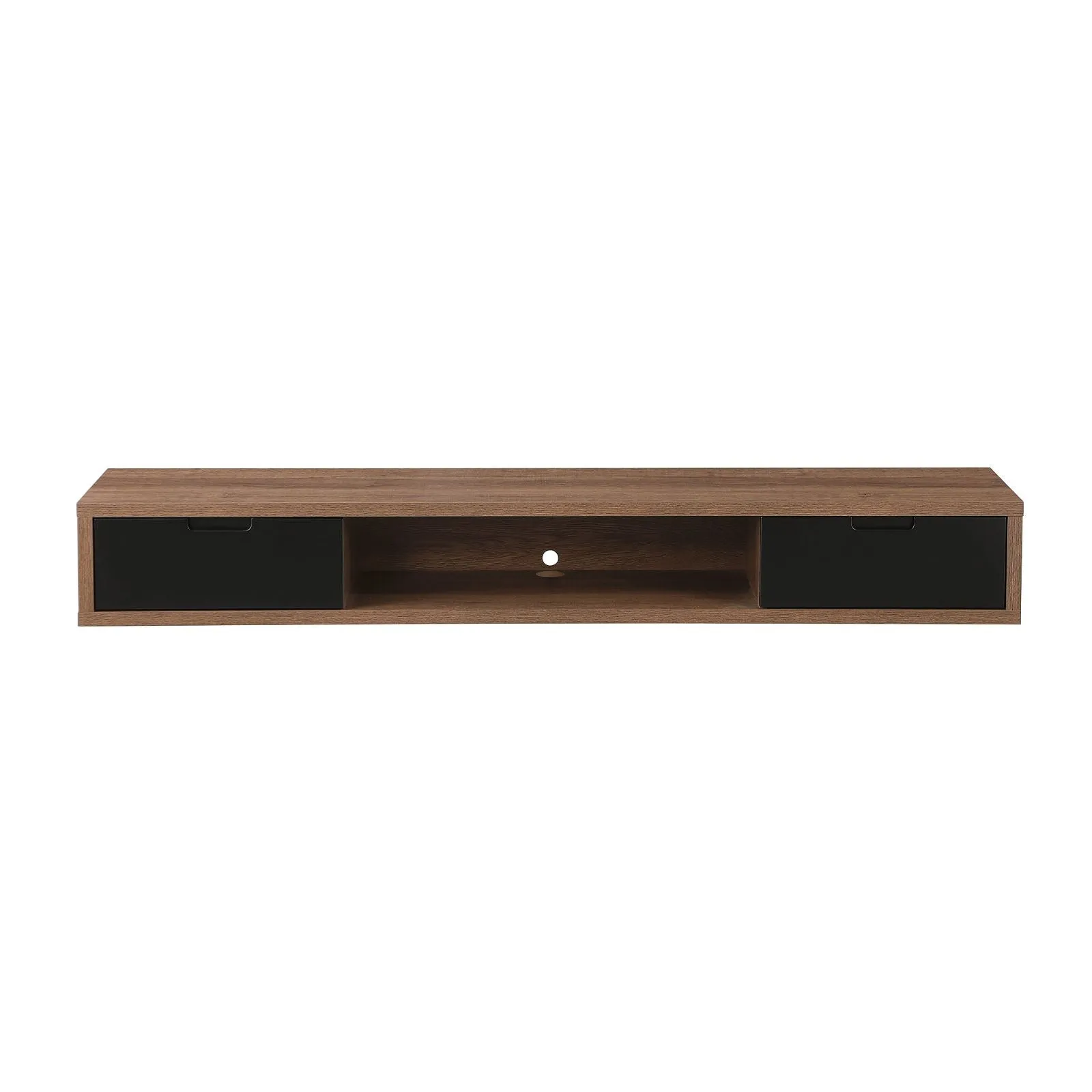 Air Entertainment Unit, Wall Mount, Entertainment Unit, 1800mm Dark Oak by Criterion