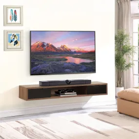 Air Entertainment Unit, Wall Mount, Entertainment Unit, 1800mm Dark Oak by Criterion