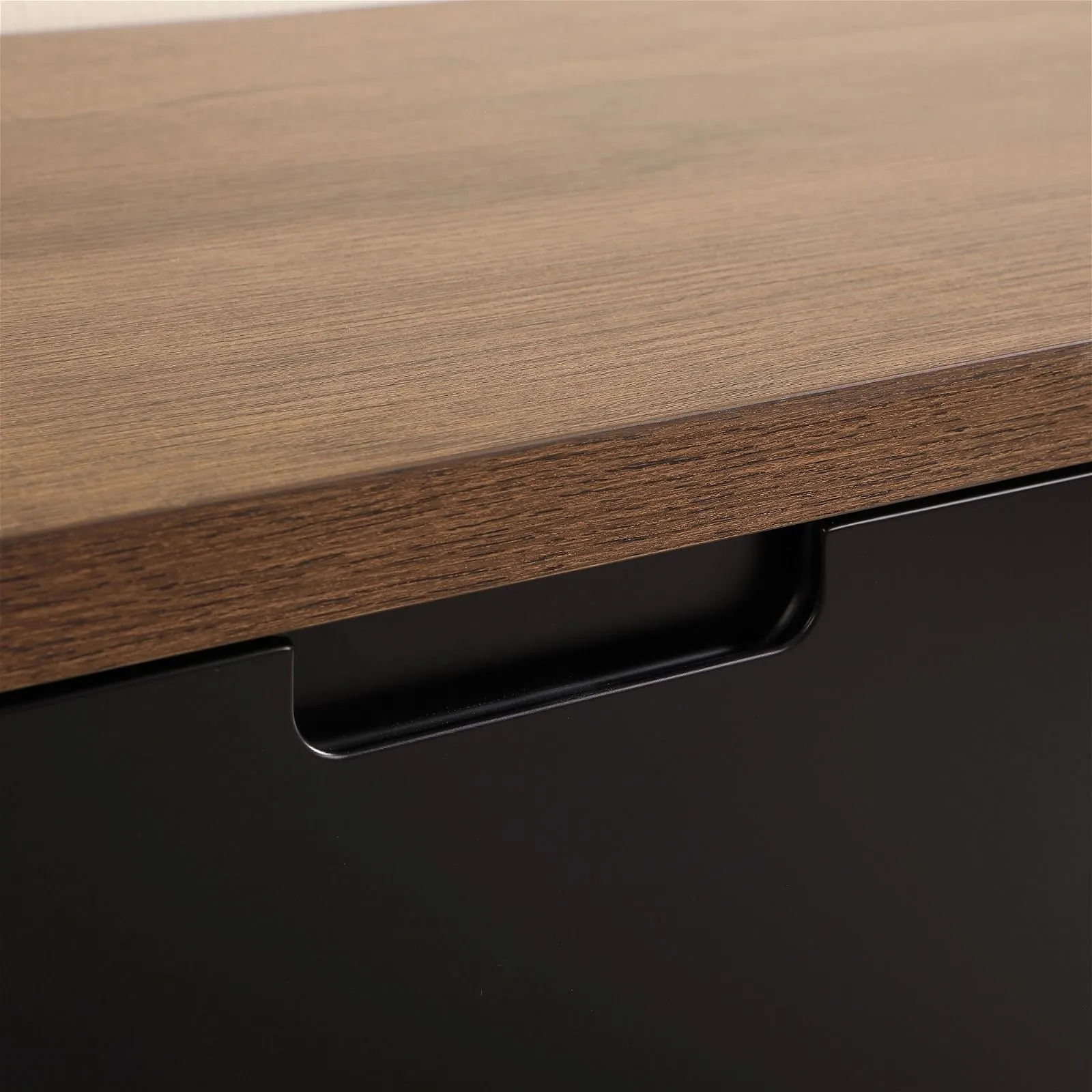 Air Entertainment Unit, Wall Mount, Entertainment Unit, 1800mm Dark Oak by Criterion