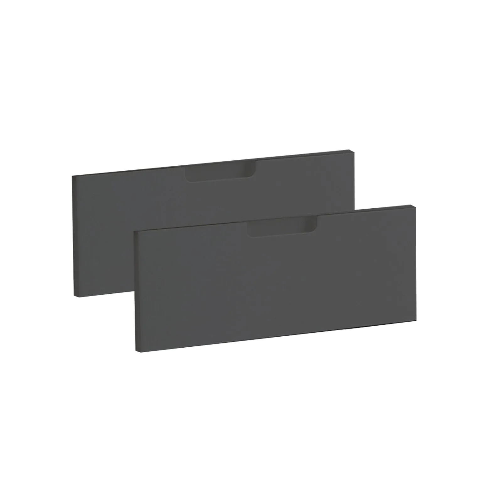 Air Entertainment Unit, Wall Mount, Entertainment Unit, 1800mm Dark Oak with Grey Drawers by Criterion