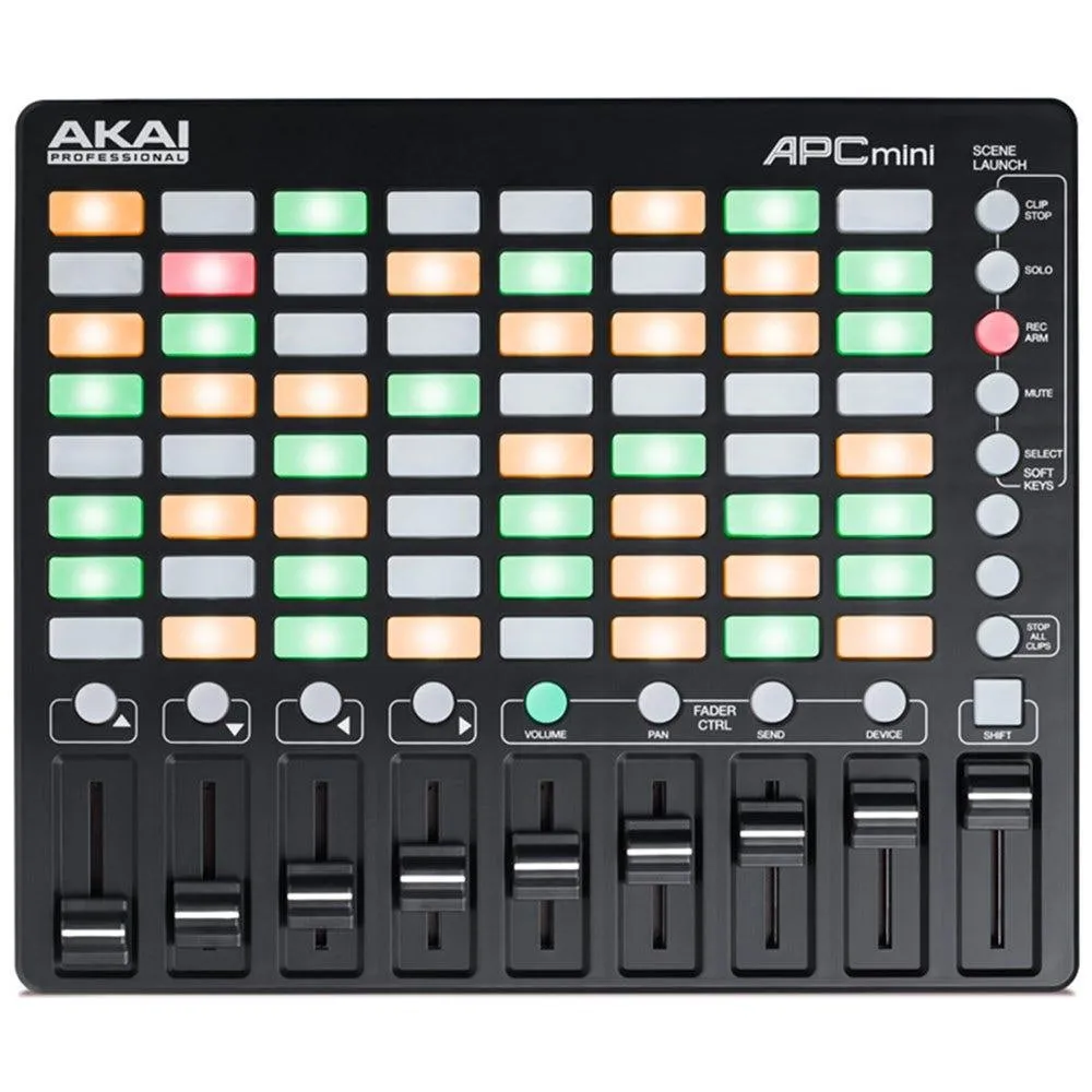 Akai Professional APC Mini Ableton Live Controller with 8 x 8 Clip-launch