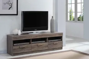 Alvin Rustic Oak TV Stand