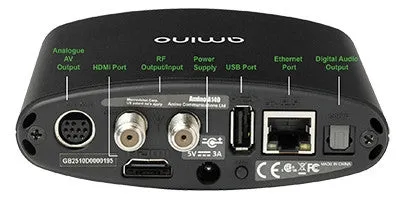 Amino A140 MPEG-2/4 High Definition IP-set-top Box in a Compact Case