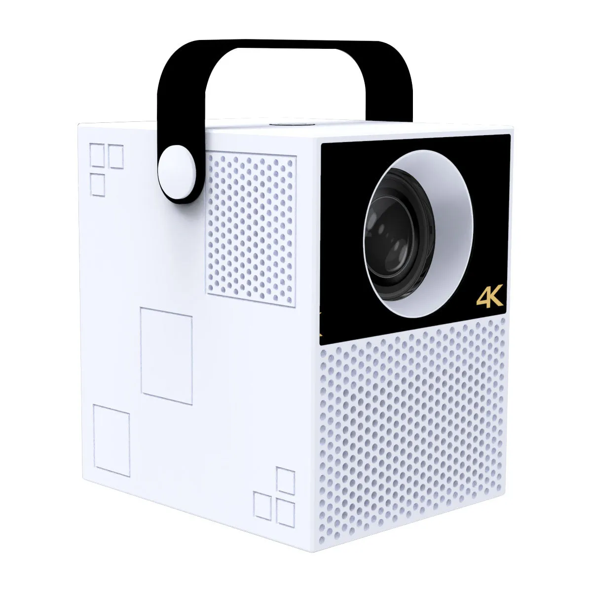 Android Projector LED [Screen Up to 150'' ] 100 ANSI Lumens WiFi 4K Full HD Resolution 1080p [2GB/16GB] Wireless Mobile Mirroring Home Projector
