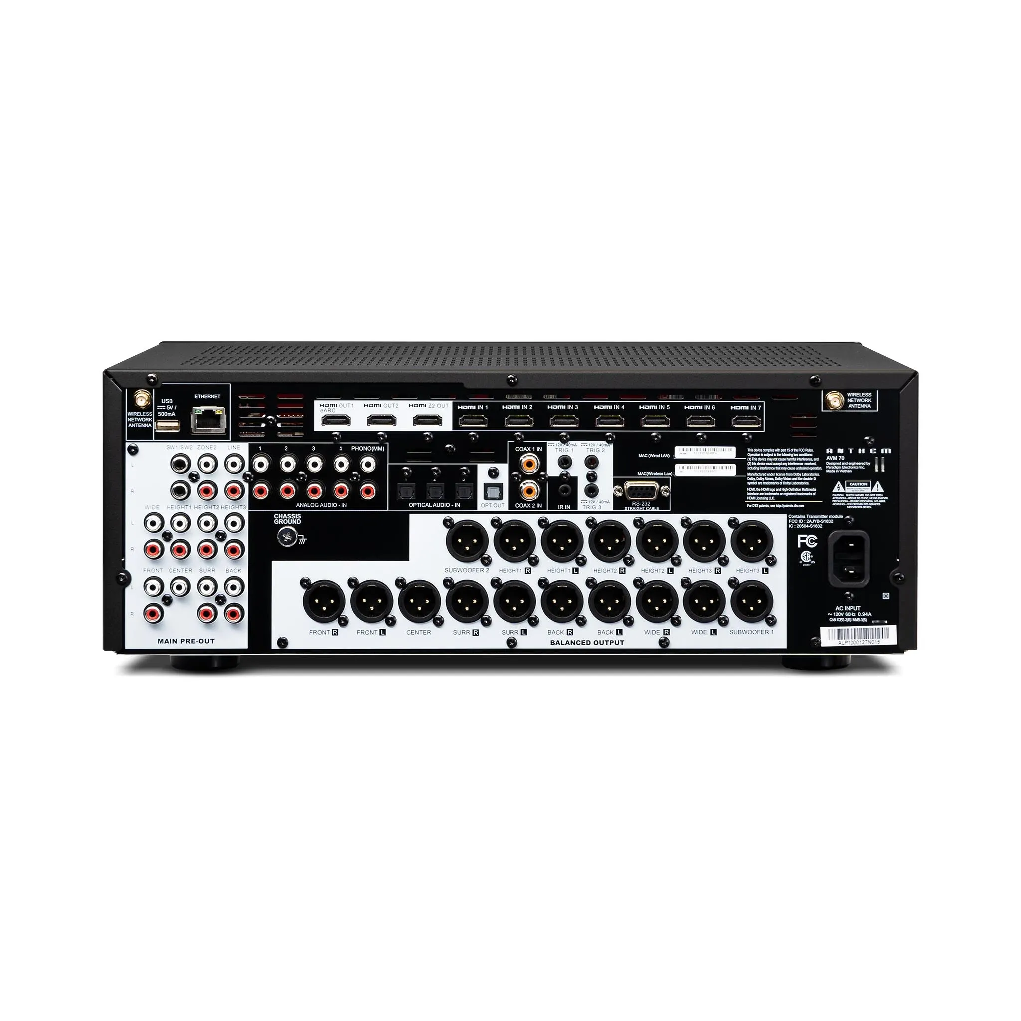 Anthem AVM 70 8K Audio/Video Processor