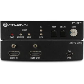 Atlona® AT-ETU-SYNC EDID Emulator for 4K HDR HDMI Signals