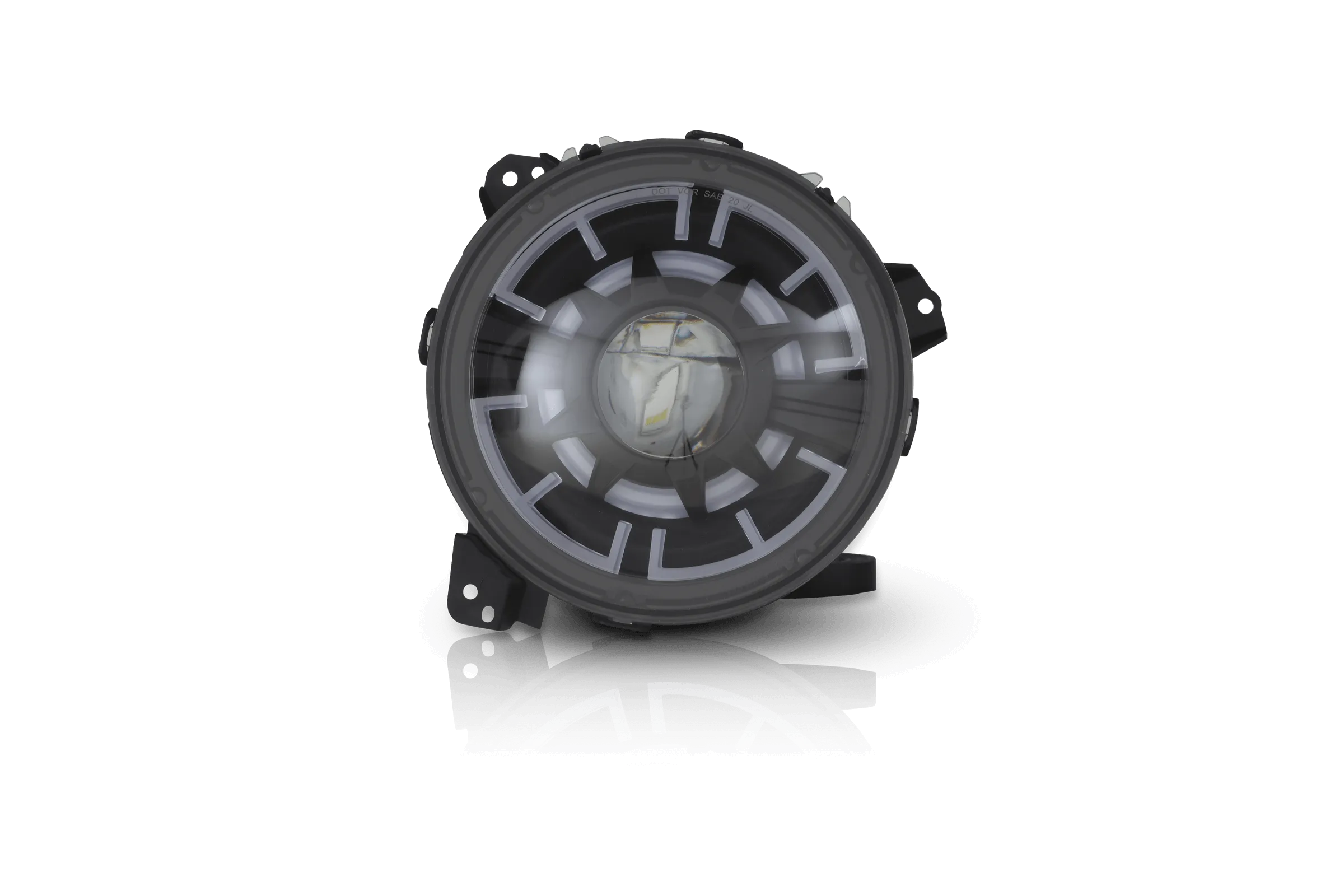 Attica 4x4 Projectors LED Headlights Jeep Gladiator JT (19-23) Ark Series - w/ LED Daylight Running Light