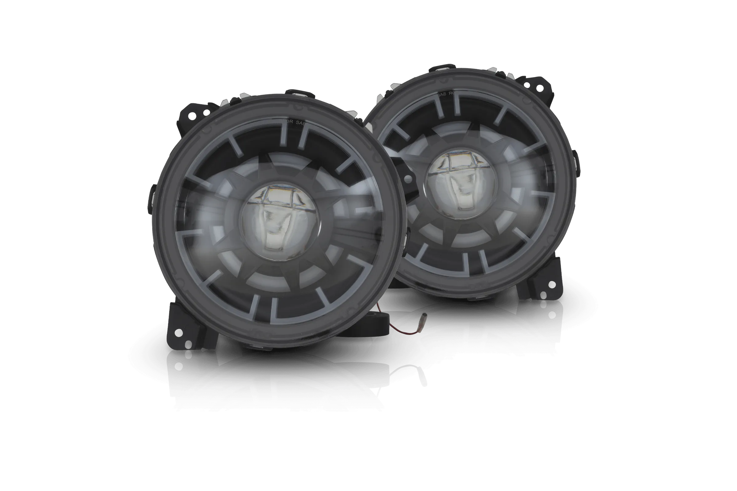 Attica 4x4 Projectors LED Headlights Jeep Wrangler JL (18-23) Ark Series - w/ LED Daylight Running Light
