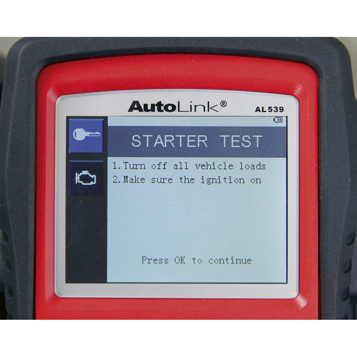 Autel EOBD Code Reader - Electrical & Battery Tester
