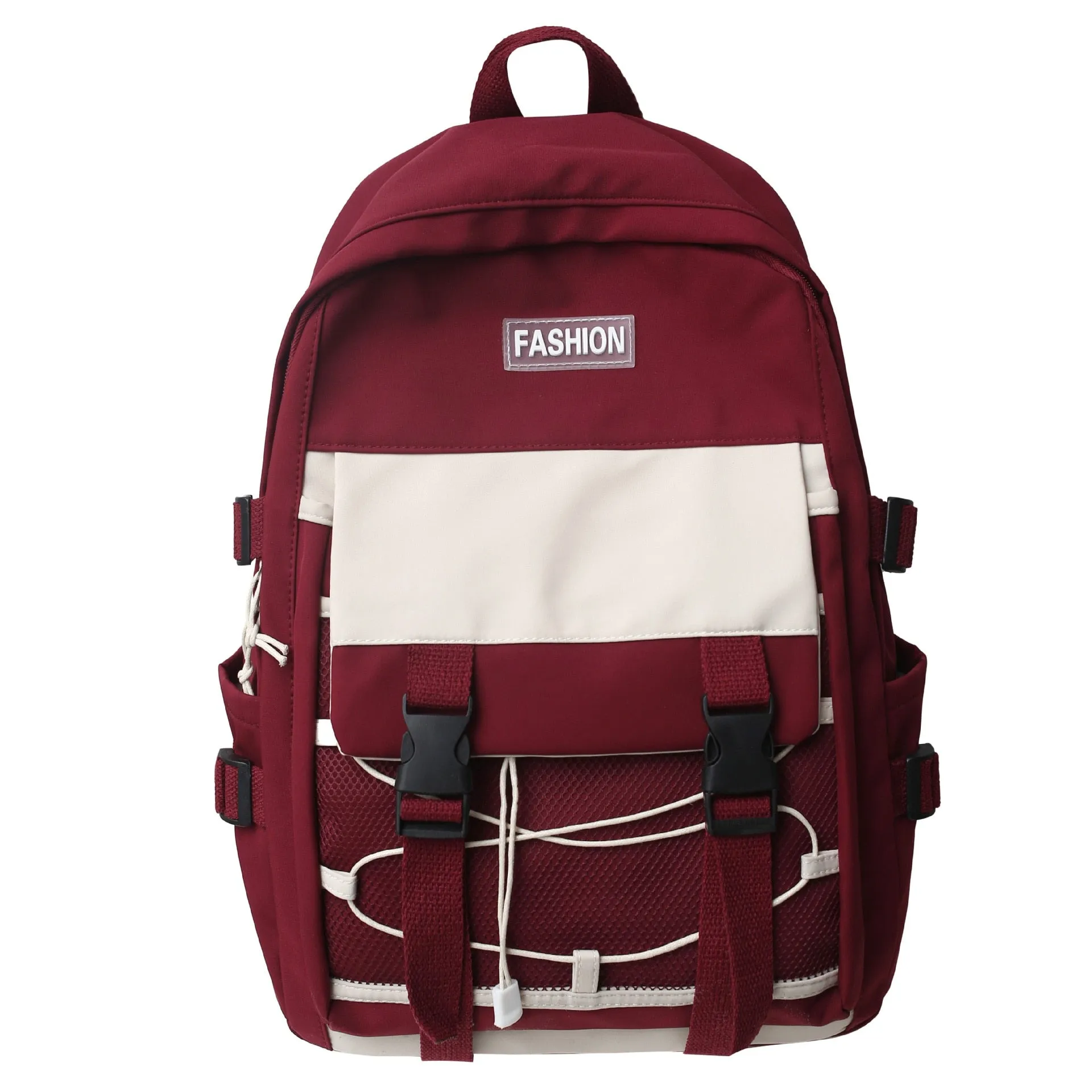 Back to school Double Shoulder Backpack Women Japanese Casual Large-capacity Schoolbag School Backpack for Students Waterproof Travel Backpack