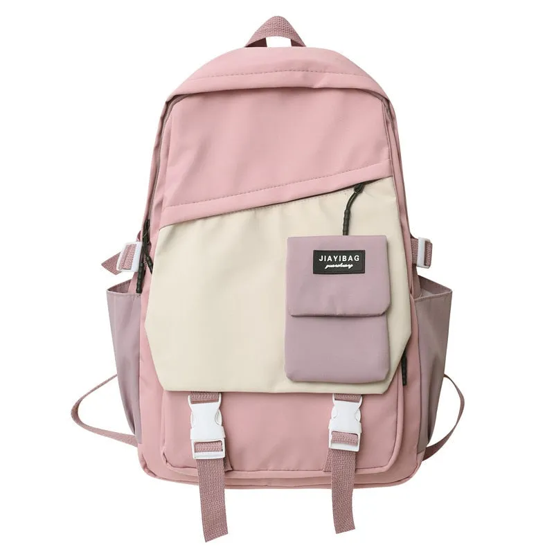 Back to school Lightweight Retro Backpack Women Japanese Large Capacity Waterproof Travel Backpack College Students School Backpack Schoolbag