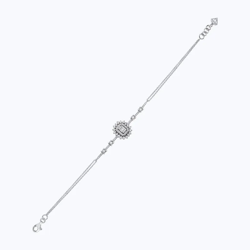 Baguette Diamond Bracelet